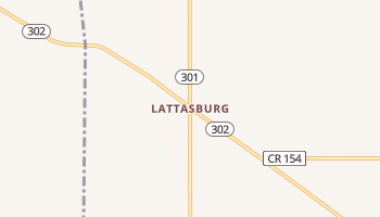 Lattasburg, Ohio map