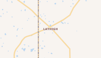 Layhigh, Ohio map