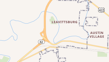 Leavittsburg, Ohio map