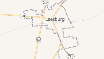 Leesburg, Ohio map