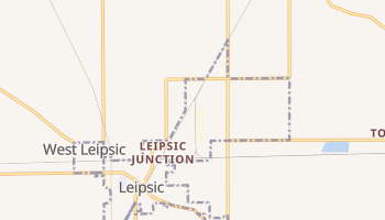 Leipsic, Ohio map