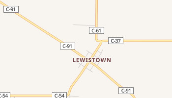 Lewistown, Ohio map