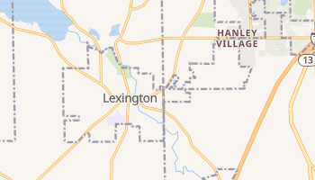 Lexington, Ohio map