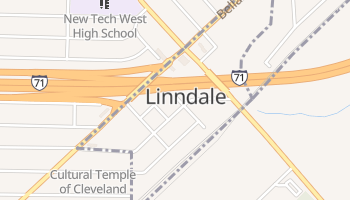Linndale, Ohio map