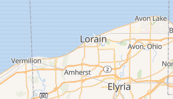 Lorain, Ohio map