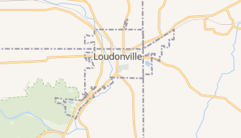 Loudonville, Ohio map