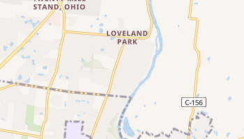 Loveland Park, Ohio map