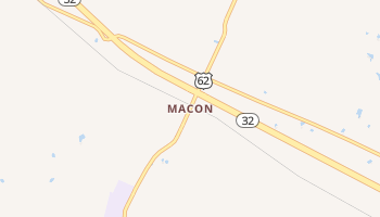Macon, Ohio map