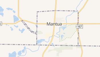 Mantua, Ohio map