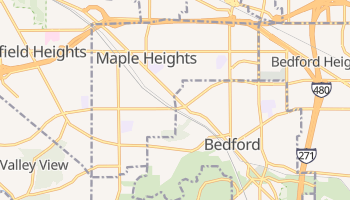 Maple Heights, Ohio map