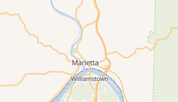 Marietta, Ohio map
