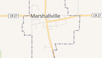Marshallville, Ohio map