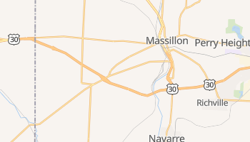 Massillon, Ohio map
