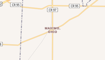 Maximo, Ohio map