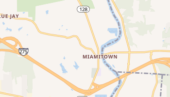 Miamitown, Ohio map