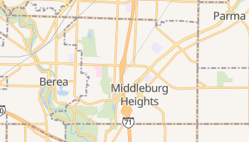 Middleburg Heights, Ohio map