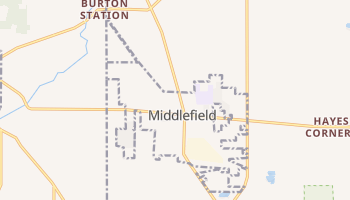 Middlefield, Ohio map