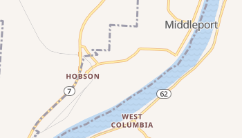 Middleport, Ohio map