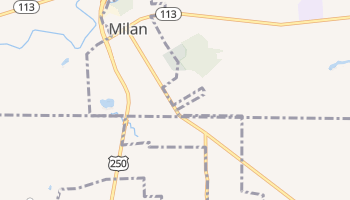 Milan, Ohio map