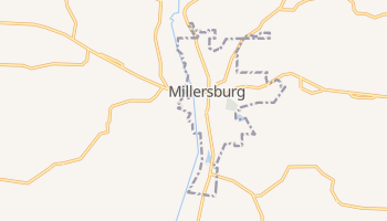 Millersburg, Ohio map