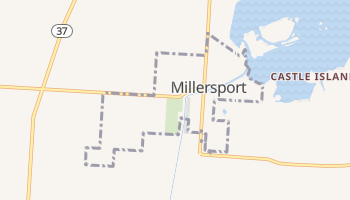 Millersport, Ohio map