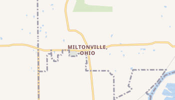 Miltonville, Ohio map