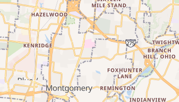 Montgomery, Ohio map