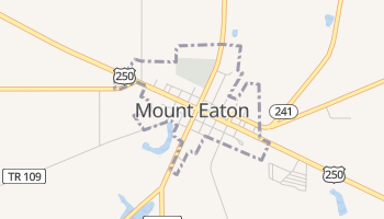 Mount Eaton, Ohio map
