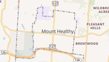 Mount Healthy, Ohio map