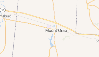 Mount Orab, Ohio map