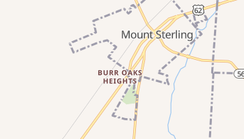 Mount Sterling, Ohio map