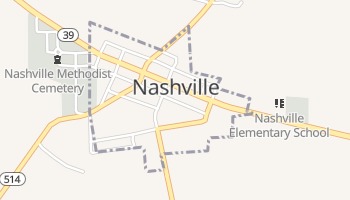 Nashville, Ohio map