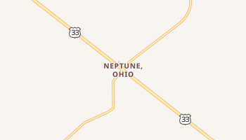 Neptune, Ohio map