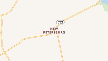 New Petersburg, Ohio map