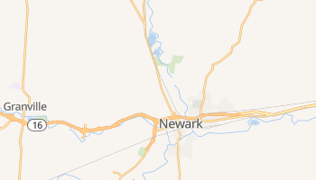 Newark, Ohio map