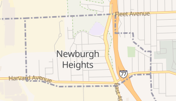Newburgh Heights, Ohio map