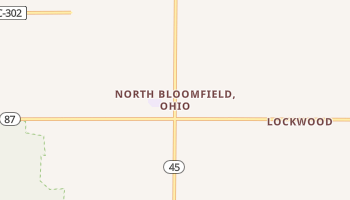 North Bloomfield, Ohio map