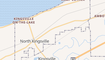 North Kingsville, Ohio map