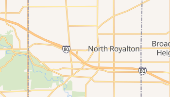 North Royalton, Ohio map