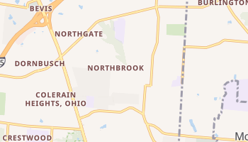 Northbrook, Ohio map