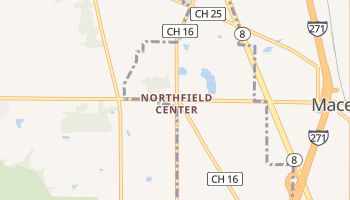 Northfield Center, Ohio map
