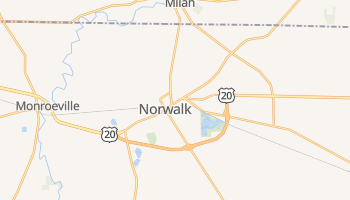 Norwalk, Ohio map