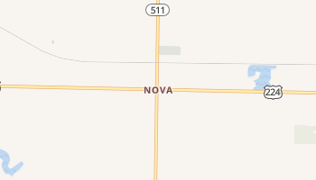 Nova, Ohio map