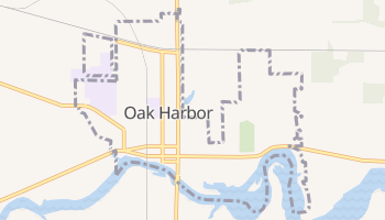 Oak Harbor, Ohio map