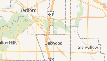 Oakwood, Ohio map