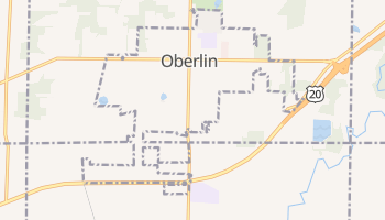 Oberlin, Ohio map