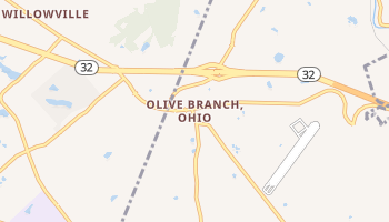Olive Branch, Ohio map