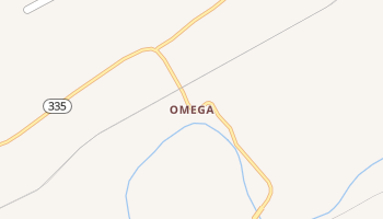 Omega, Ohio map