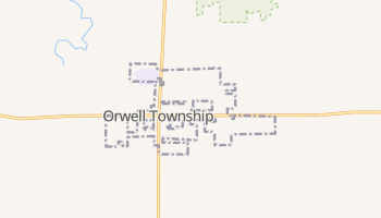 Orwell, Ohio map