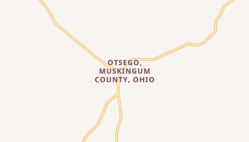 Otsego, Ohio map